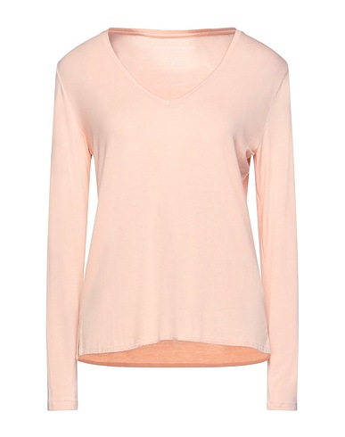 MAJESTIC FILATURES Basic T-Shirt Blush 94% Viscose, 6% Elastane