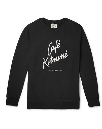 Café Kitsuné Sweatshirts In Black