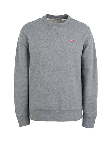LEVI'S Sweatshirt NEW ORIGINAL CREW NECK SWEATSHIRT
 Grey 100% Cotton