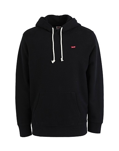 LEVI'S Felpa NEW ORIGINAL HOODIE Nero 100% Cotone