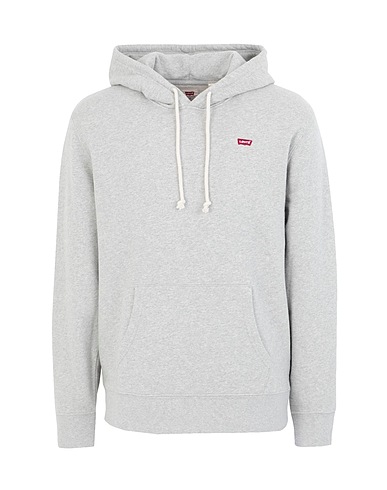 LEVI'S Hoodie NEW ORIGINAL HOODIE Grau 100% Baumwolle
