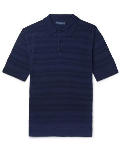 Click to view more detailed imagery on our partner's website Frescobol Carioca Sweaters In Dark Blue