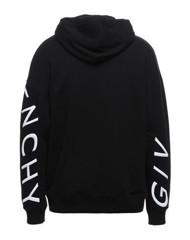 Givenchy Refracted Logo Embroidered Hoodie In Black