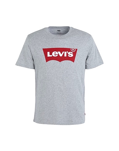 LEVI'S T-shirt GRAPHIC SET IN NECK TEE
 Grey 100% Cotton