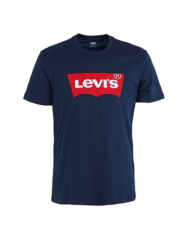 LEVI'S T-Shirt GRAPHIC SET IN NECK TEE
 Nachtblau 100% Baumwolle