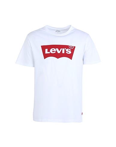 LEVI'S T-Shirt GRAPHIC SET IN NECK TEE
 Weiß 100% Baumwolle