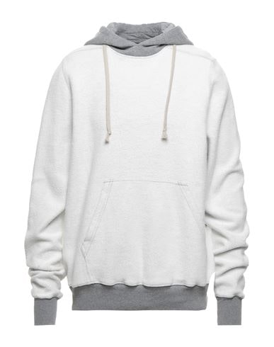 Rick Owens Drkshdw Inside-out Effect Front Pocket Hoodie In Ivory