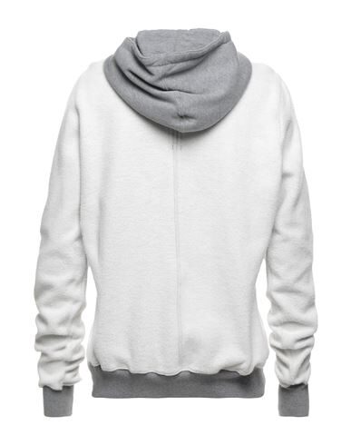 Rick Owens Drkshdw Inside-out Effect Front Pocket Hoodie In Ivory