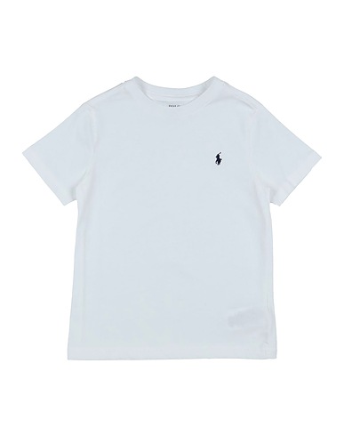 POLO RALPH LAUREN T-shirt Cotton Jersey Crewneck Tee White 100% Cotton