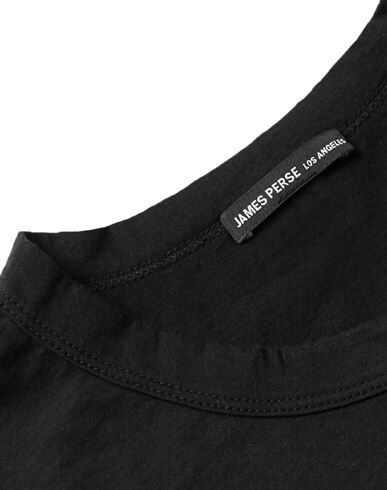 JAMES PERSE JAMES PERSE MAN T-SHIRT BLACK SIZE 4 COTTON 12560004BX 3