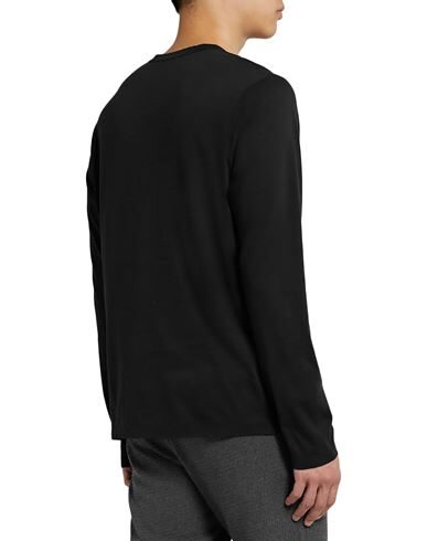 Shop James Perse Man T-shirt Black Size 4 Cotton