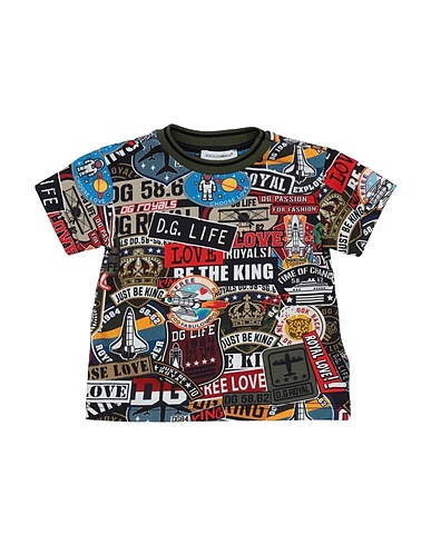 DOLCE&GABBANA T-shirt Military green 100% Cotton