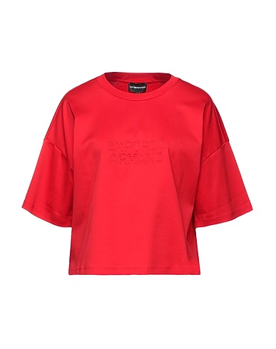 EMPORIO ARMANI T-shirt Red 100% Cotton