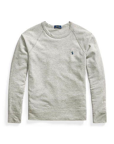 POLO RALPH LAUREN スウェット COTTON SPA TERRY SWEATSHIRT
 グレー コットン 100%