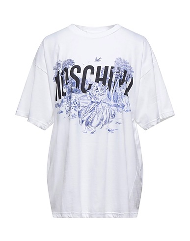 MOSCHINO T-shirt Bianco 100% Cotone