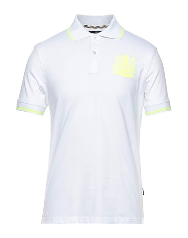 AQUASCUTUM ACTIVE Polo Bianco 94% Cotone, 6% Elastan