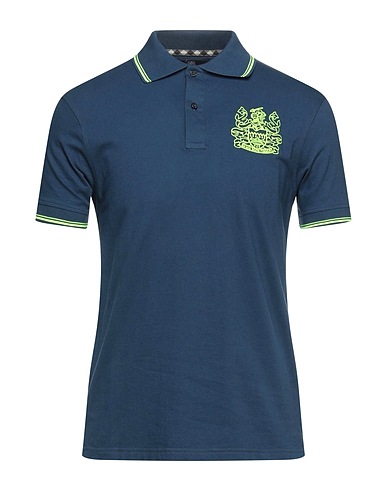 AQUASCUTUM ACTIVE Polo Blu 94% Cotone, 6% Elastan
