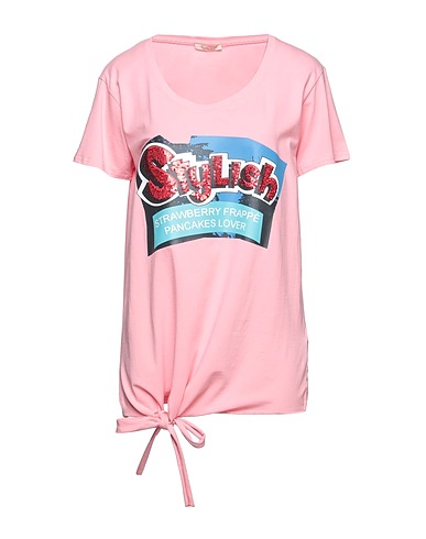 FRACOMINA Ｔシャツ ピンク コットン 95% / ポリウレタン 5%