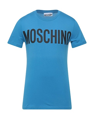 MOSCHINO T-shirt Slate blue 100% Cotton