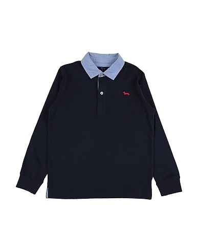 HARMONT & BLAINE Polo shirt Midnight blue 100% Cotton