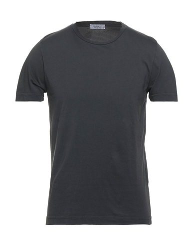 CROSSLEY Basic t-Shirt Γκρι ανθρακί 100% Βαμβάκι