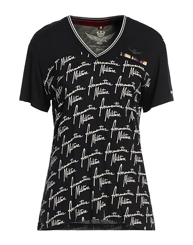 AERONAUTICA MILITARE T-shirt Midnight blue 100% Viscose