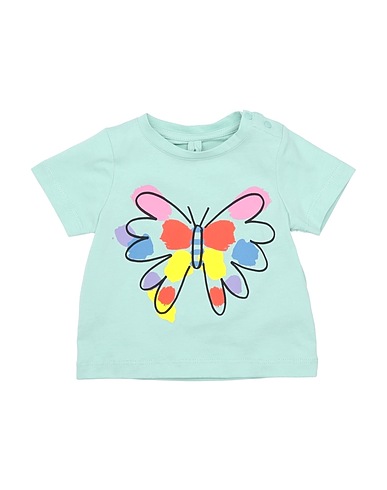 STELLA McCARTNEY KIDS T-shirt Light green 100% Cotton
