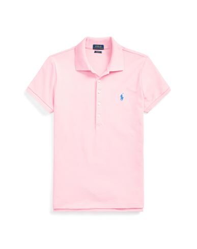 Polo Ralph Lauren 'julie' Pink Polo Shirt With Classic Collar And Pony Embroidery On The Front In Pink