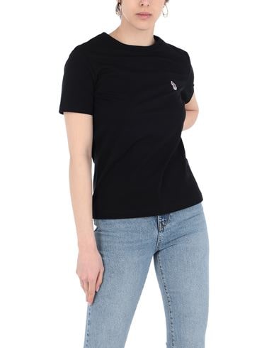 Ps By Paul Smith "zebra" T-shirt In Black