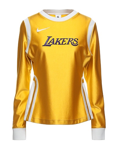 NIKE T-shirt Marigold 92% Nylon, 8% Elastane, Polyester