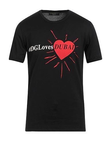 DOLCE&GABBANA T-shirt Black 100% Cotton