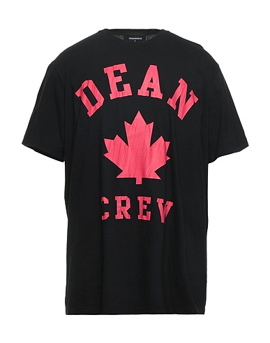 DSQUARED2 Oversize-T-Shirt Black 100% Cotton
