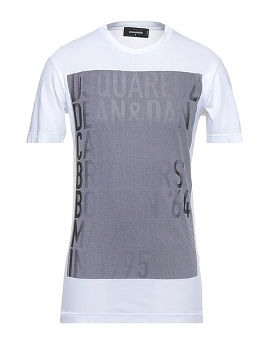 DSQUARED2 T-Shirt Weiß 100% Baumwolle