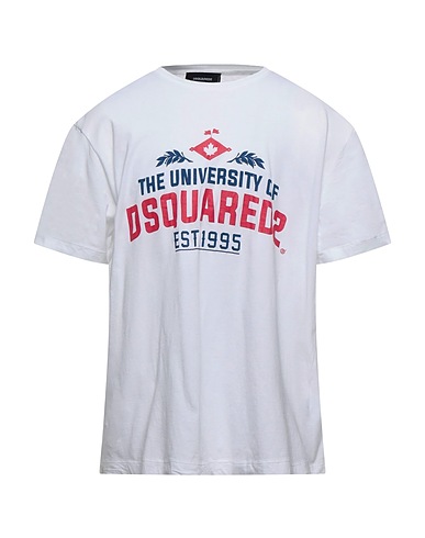 DSQUARED2 Ｔシャツ ホワイト コットン 100%