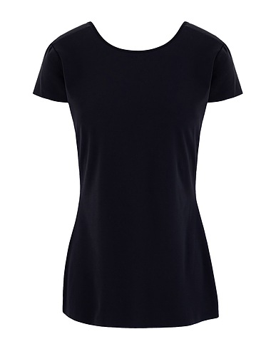 NIKE Basic T-Shirt LUXE INFINALON TOP
 Schwarz 67% Nylon, 33% Elastan