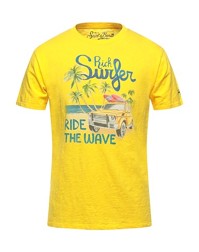MC2 SAINT BARTH T-shirt Yellow 100% Cotton