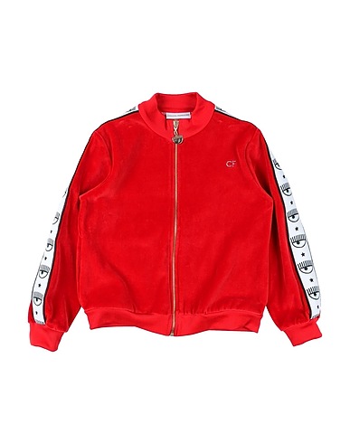 CHIARA FERRAGNI Sweatshirt Red 80% Cotton, 20% Polyester