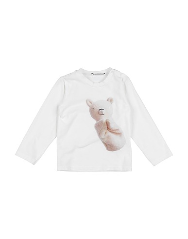 KID'S COMPANY Ｔシャツ ホワイト オーガニックコットン 94% / ポリウレタン 6%