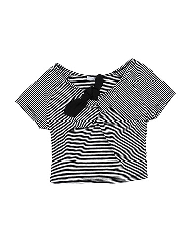 L:Ú L:Ú by MISS GRANT T-Shirt Schwarz 94% Baumwolle, 6% Elastan
