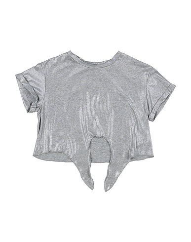L:Ú L:Ú by MISS GRANT T-shirt Silver 94% Viscose, 6% Elastane