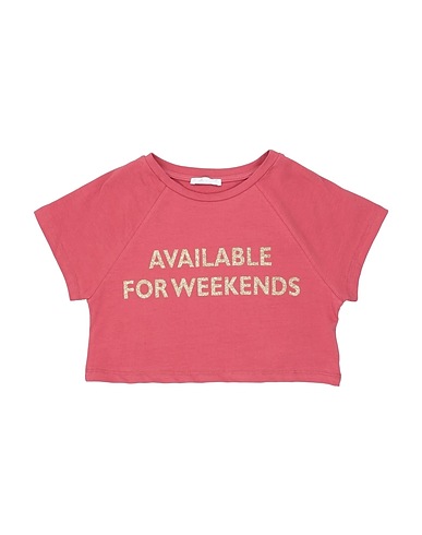 L:Ú L:Ú by MISS GRANT T-shirt Brick red 96% Cotton, 4% Elastane