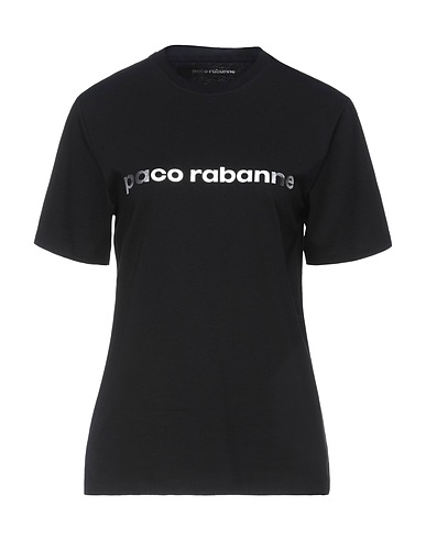 RABANNE T-shirt Nero 100% Cotone