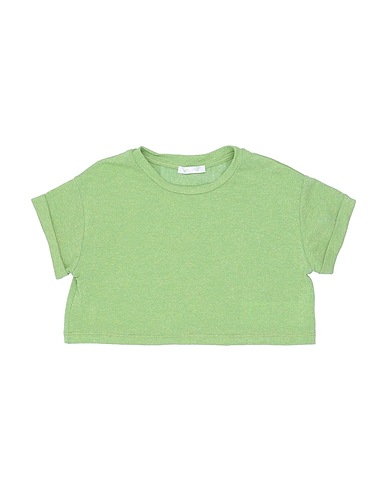 L:Ú L:Ú by MISS GRANT T-shirt Green 44% Synthetic fibers, 40% Cotton, 8% Linen, 5% Metallic fiber, 3% Other Fibres
