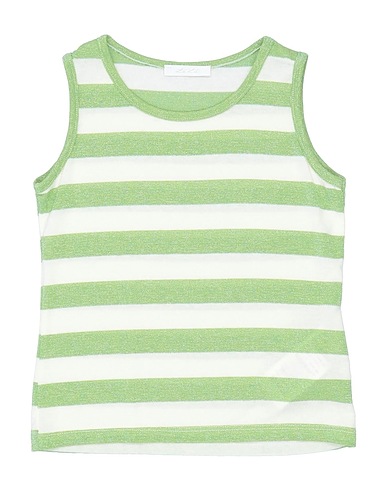 L:Ú L:Ú by MISS GRANT T-shirt Green 40% Cotton, 31% Viscose, 13% Synthetic fibers, 8% Linen, 8% Metallic fiber