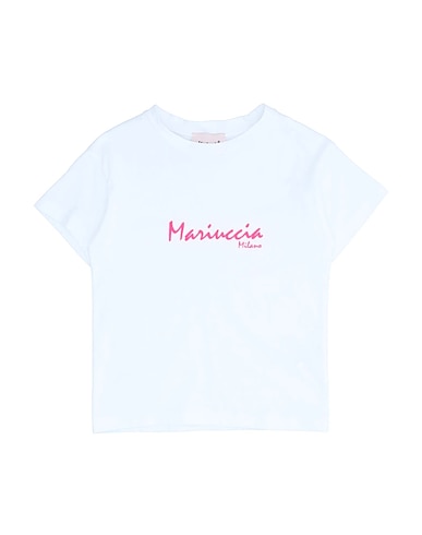 MARIUCCIA T-shirt White 95% Cotton, 5% Elastane