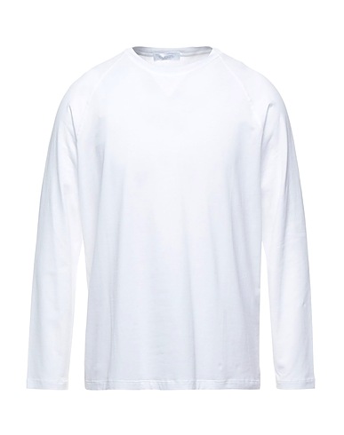CRUCIANI T-shirt White 93% Cotton, 7% Elastane