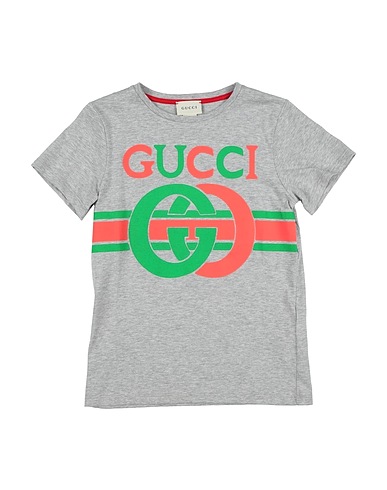 GUCCI T-shirt Grey 100% Cotton