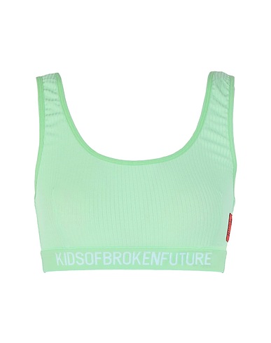 KIDSOFBROKENFUTURE Cropped Top JUD TOP 
 Säuregrün 100% Recyceltes Polyester