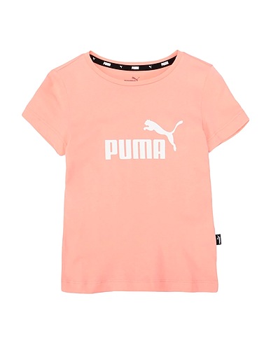 PUMA T-shirt ESS Logo Tee G
 Σομόν 100% Βαμβάκι