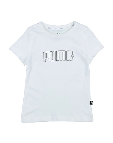 PUMA T-shirt Rebel Tee G
 White 100% Cotton